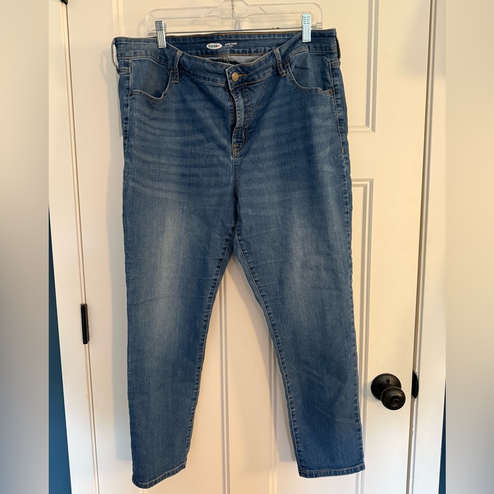 Old Navy Light Blue Women's Skinny Jeans